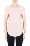 Joseph Ribkoff Short Sleeve Fitted T-Shirt Style 183220