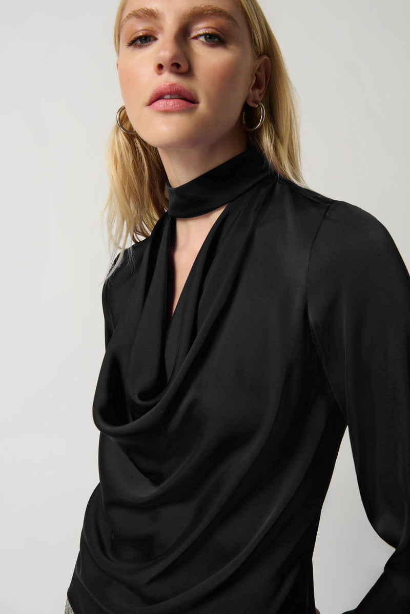Jospeh Ribkoff Satin Cape Top