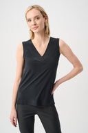 Joseph Ribkoff V-Neck Silky Knit Tank Top Style 241239F26