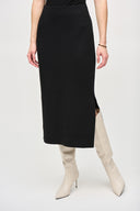 Joseph Ribkoff Sweater Knit Midi Skirt Style 243967