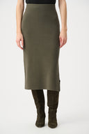 Joseph Ribkoff Sweater Knit Midi Skirt Style 243967F26