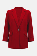Joseph Ribkoff Seersucker Straight Blazer Style 251082