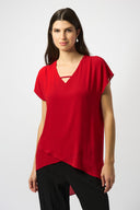 Joseph Ribkoff Asymmetrical Layered Top Style 251151
