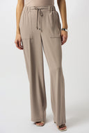 Joseph Ribkoff Textured Wide-Leg Pants Style 251185