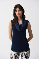 Joseph Ribkoff Cowl Neck Sleeveless Top Style 251276