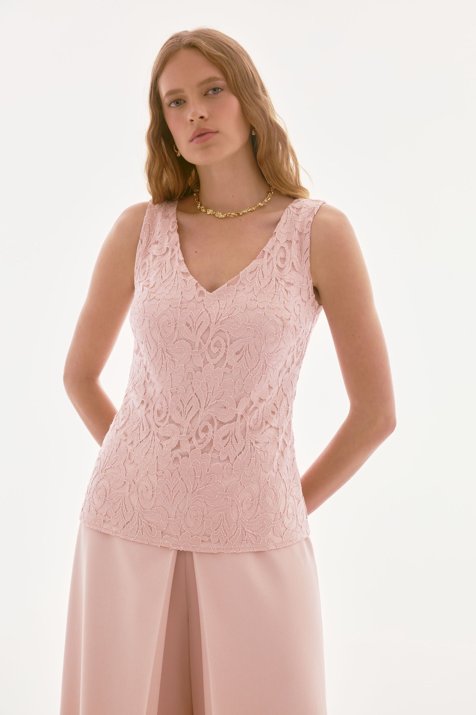 Joseph Ribkoff Embellished Knit Camisole 262957