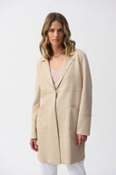 Joseph Ribkoff Faux Suede Straight Jacket Style 251941