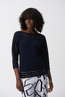 Joseph Ribkoff Sweater Knit Pullover Style 251946