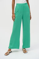 Joseph Ribkoff Gauze Wide-Leg Pull-On Pants Style 252049