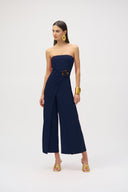 Joseph Ribkoff Strapless Culotte Jumpsuit Style 252083