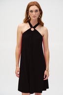 Joseph Ribkoff Trapeze Halter Dress Style 252090