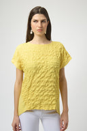 Joseph Ribkoff Textured Straight Top Style 252213