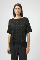 Joseph Ribkoff Sweater Knit Elbow Sleeve Pullover Style 252906