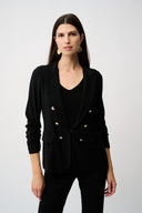 Joseph Ribkoff Silky Knit Fitted Blazer Style 253034