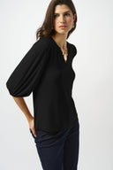 Joseph Ribkoff Silky Knit Straight Top Style 253117