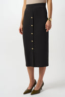 Joseph Ribkoff Moss Crepe Pull-On Pencil Skirt Style 253262