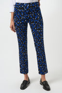 Joseph Ribkoff Geometric Print Straight Leg Pull-On Pants Style 253268