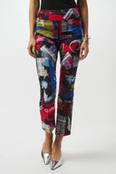 Joseph Ribkoff Millennium Print Straight Leg Pull-On Pants Style 253268