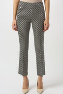 Joseph Ribkoff Geometric Print Straight Leg Pull-On Pants Style 253268