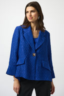 Joseph Ribkoff Textured Jacquard Swing Jacket Style 253773