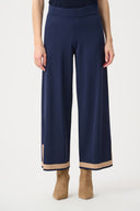 Joseph Ribkoff Sweater Knit Colour Block Culotte Pants Style 253910