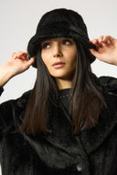 Joseph Ribkoff Faux Fur Bucket Hat Style 253975