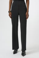 Joseph Ribkoff Pleated Scuba Crepe Wide-Leg Pants Style 254006