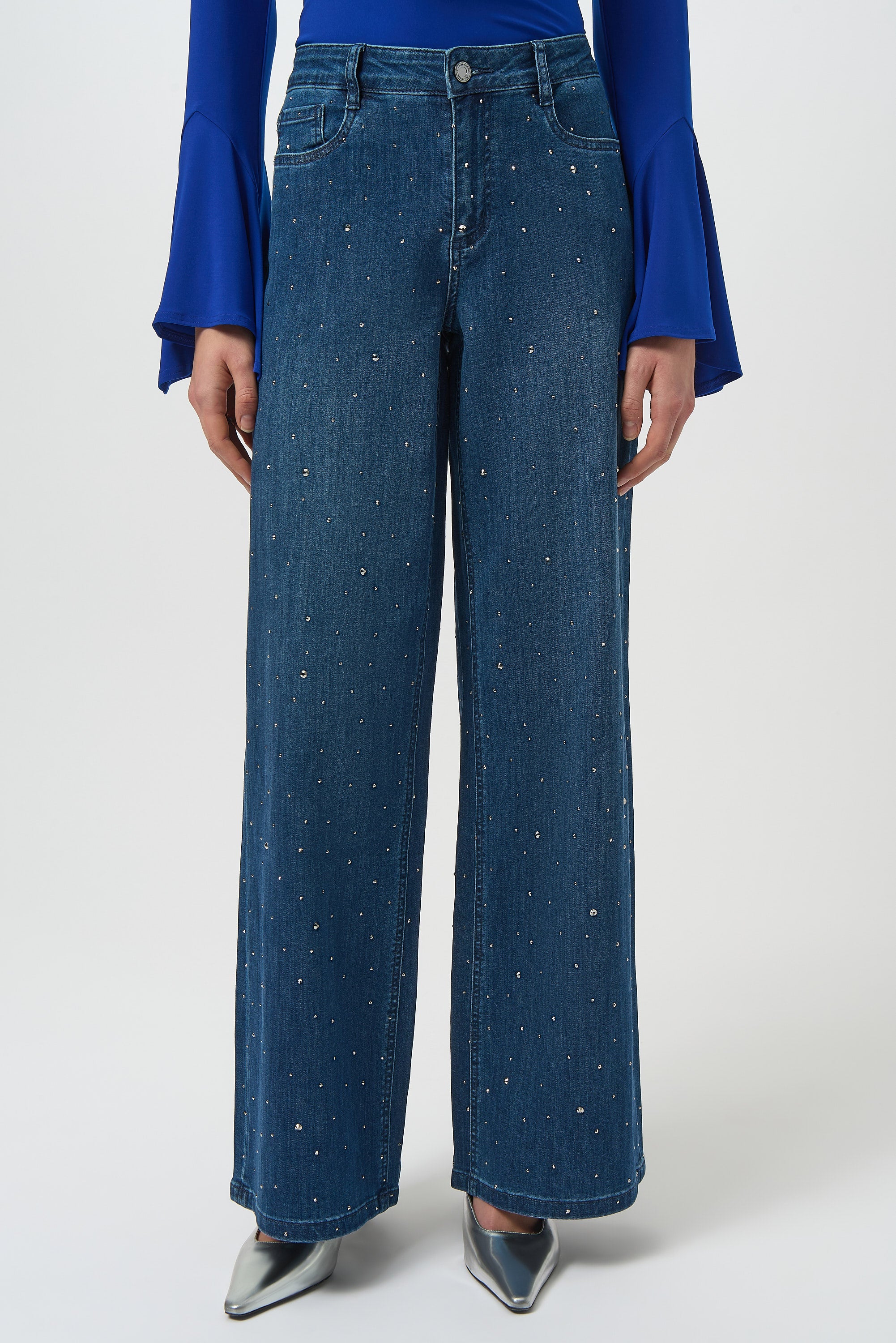 Joseph Ribkoff Classic Wide Leg Pants main image 1