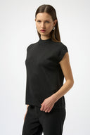Joseph Ribkoff Sleeveless Pullover with Iron-On Detail Style 254935