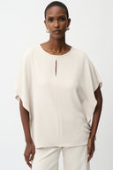 Joseph Ribkoff Poncho Top With Front Keyhole Style 261117