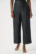 Joseph Ribkoff Pleated Satin Pull-On Culotte Pants Style 261161
