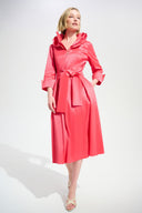 Joseph Ribkoff Fit And Flare Dress With Lapel Collar Style 261719