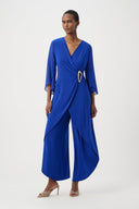 Joseph Ribkoff Culotte Jumpsuit With Chiffon Sleeves Style 261783