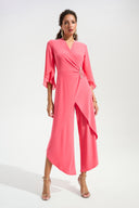 Joseph Ribkoff Culotte Jumpsuit With Chiffon Sleeves Style 261783