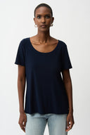 Joseph Ribkoff Fit and Flare Short Sleeve Top Style 261940