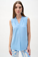 Joseph Ribkoff Straight Tunic With Pleats Style 262075