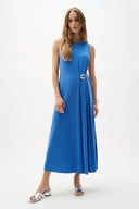 Joseph Ribkoff Trapeze Dress With Buckle Detail Style 262113