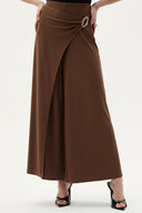 Joseph Ribkoff Culotte Pull-On Pants With Buckle Detail Style 262150