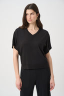 Joseph Ribkoff Jersey Dolman Sleeve Boxy Top Style 262606