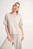 Joseph Ribkoff Jersey Dolman Sleeve Boxy Top Style 262606