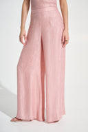 Joseph Ribkoff Crinkle Jacquard Pull-On Wide Leg Pants Style 262704