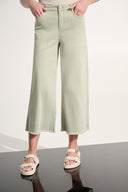 Joseph Ribkoff Featherweave Denim Wide Leg Cropped Jeans Style 262918