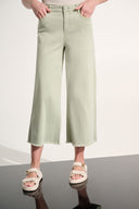 Joseph Ribkoff Featherweave Denim Wide Leg Cropped Jeans Style 262918