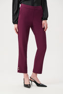 Joseph Ribkoff Jacquard Slim Fit Pull-On Pants Style 263042