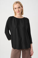 Joseph Ribkoff 3/4 Dolman Sleeve Boat-Neck Tunic Style 263069