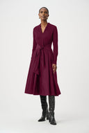 Joseph Ribkoff Silky Knit and Memory Fit and Flare Dress Style 263145