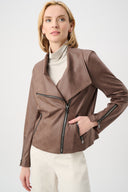 Joseph Ribkoff Foiled Knit Fitted Jacket Style 263908