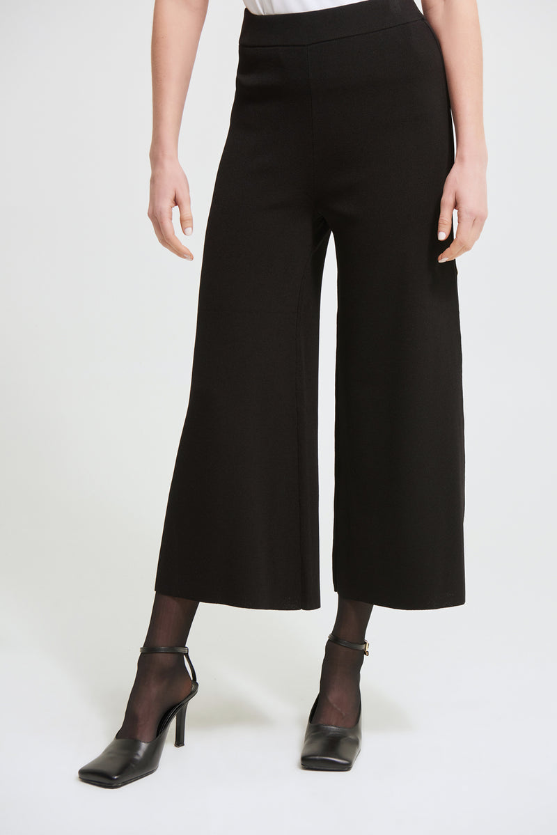 Betabrand Black Dress Crop Cuff Straight Leg Pants - Depop