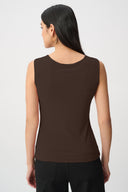 Joseph Ribkoff Mocha Classic Square Neck Cami Style 143132