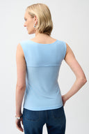 Joseph Ribkoff Sky Blue Classic Square Neck Cami Style 143132